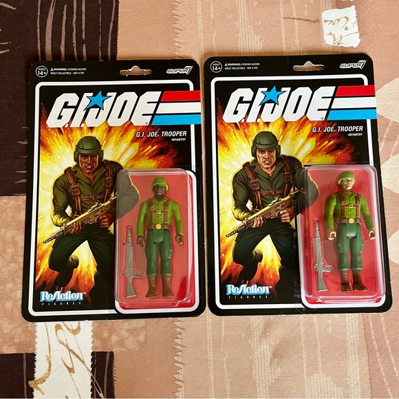 G.I.Joe 2021 4” Super7 Trooper Infantry Dual - Picture 1 of 5